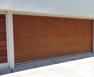 BND Golden Oak Roller Door